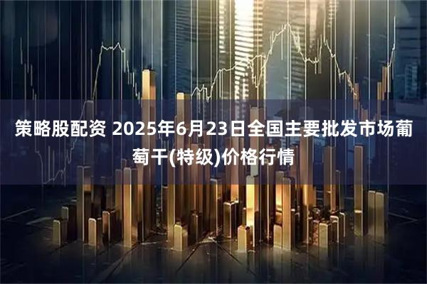 策略股配资 2025年6月23日全国主要批发市场葡萄干(特级)价格行情